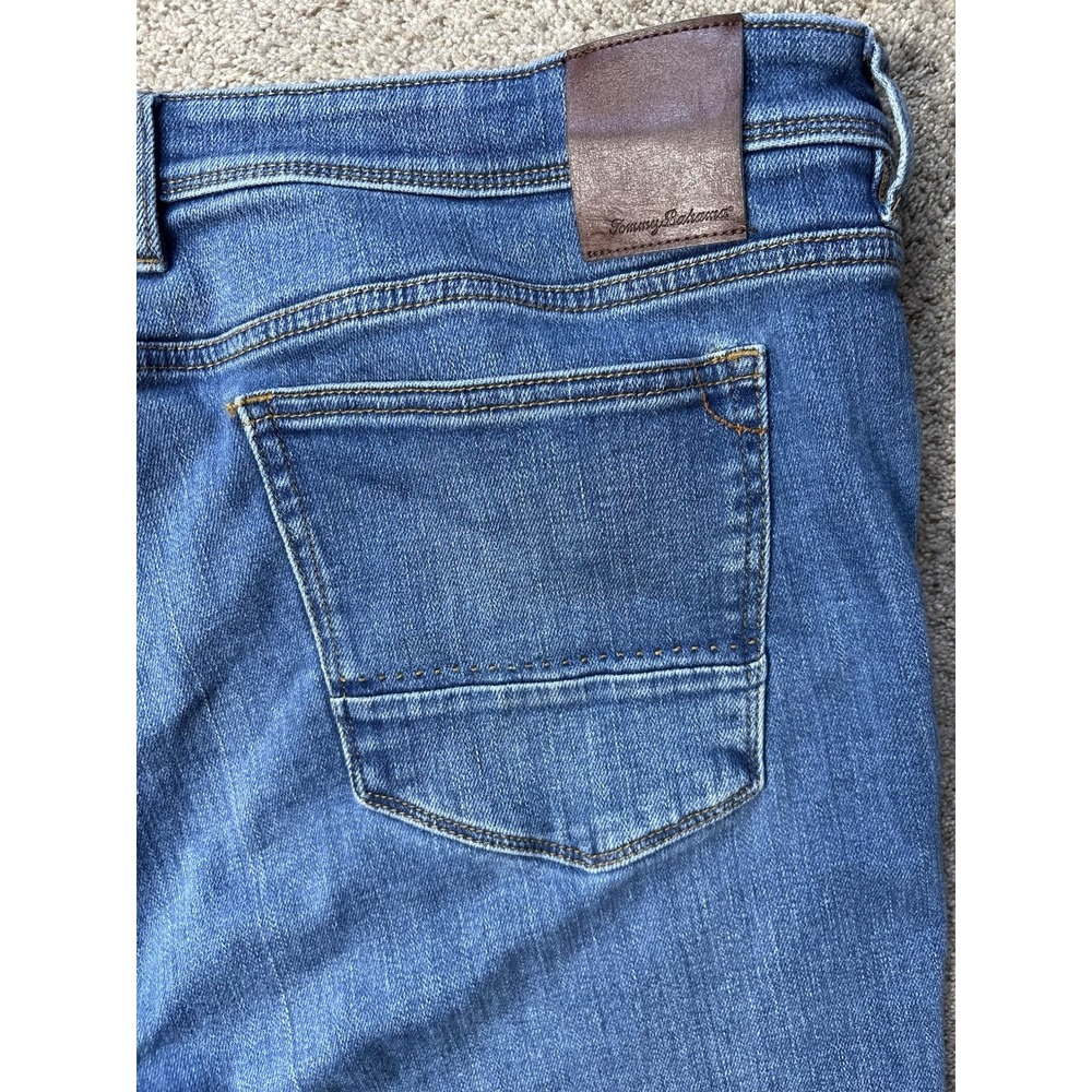 Tommy Bahama Indigo Palms Blue Jeans Men's 42x30 Classic Fit Light Washed Denim - Picture 10 of 10